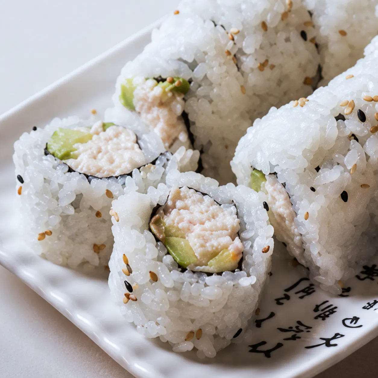 California Roll at Maki Shabu, Shabu-shabu Restaurant in North Hollywood