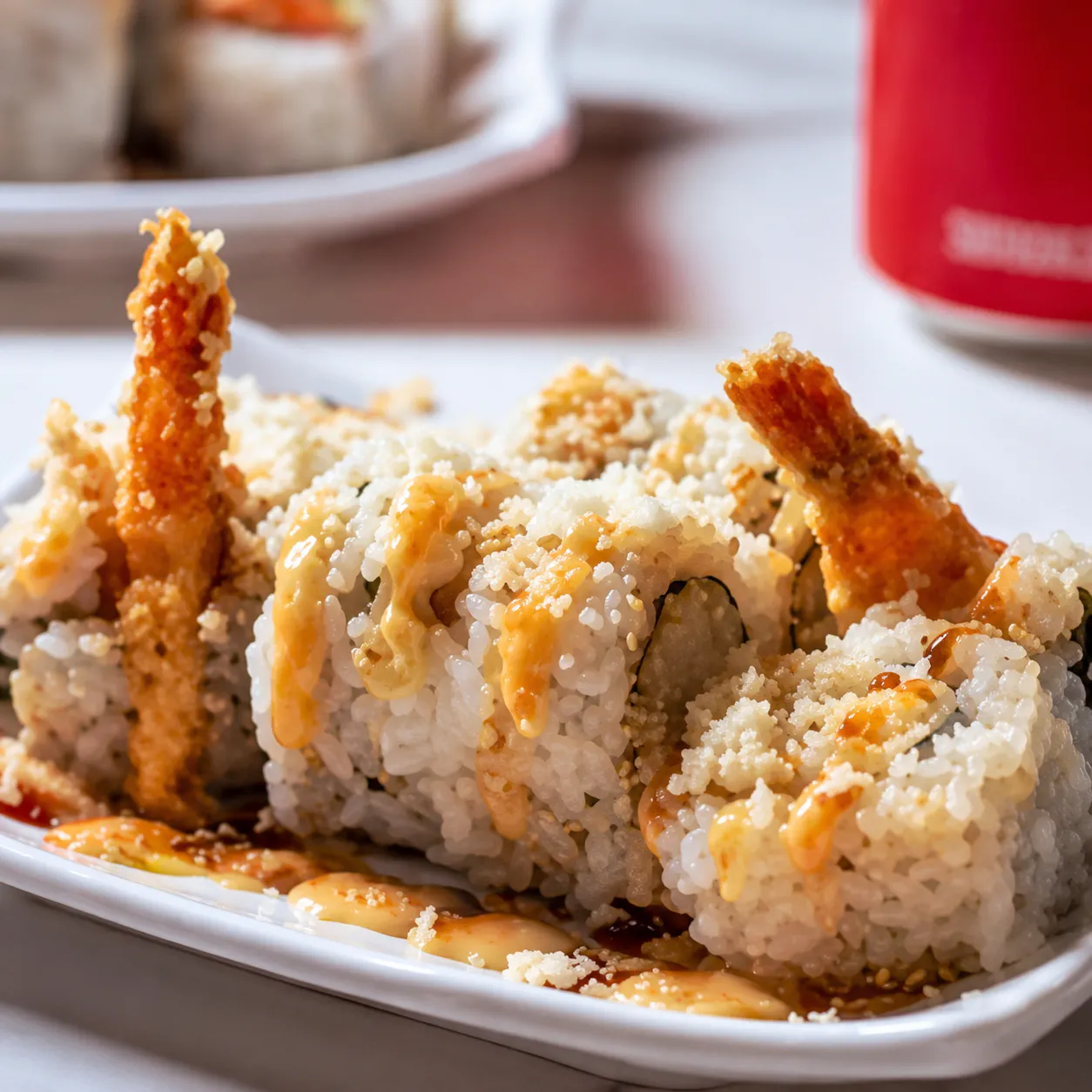Crunchy Shrimp Roll at Maki Shabu, Shabu-shabu Restaurant in North Hollywood