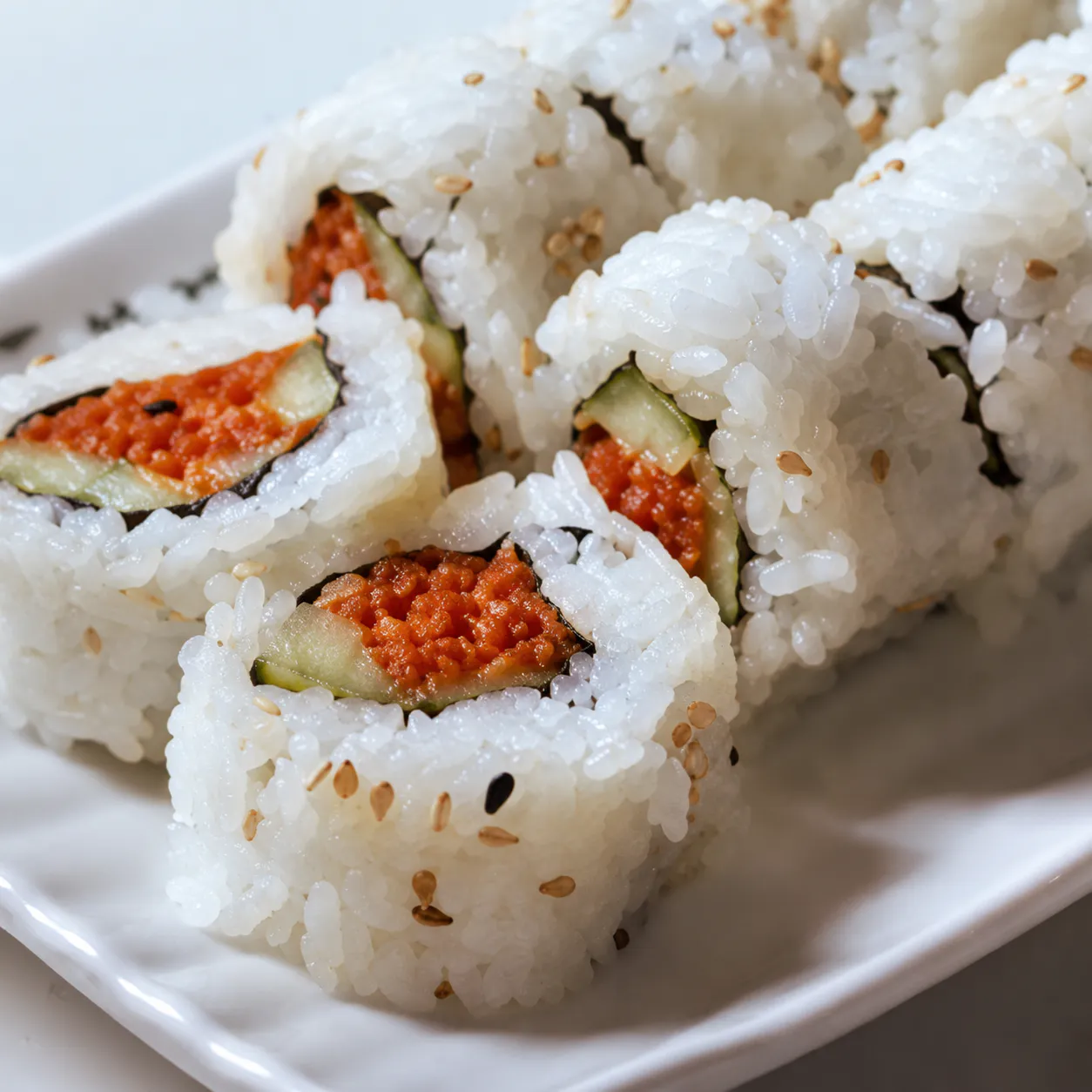 Spicy Tuna Roll at Maki Shabu, Shabu-shabu Restaurant in North Hollywood